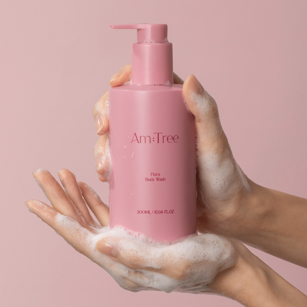 에이엠트리 플로라 퍼퓸 바디워시 여자 촉촉한 샤워젤 향좋은 바디클렌저 300ml - 상세 이미지 3