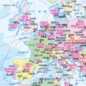 관계 중심 세계지도 고화질 대형 지도 보기 실사용 후기 | 효과 있을까? - 상품 이미지 3