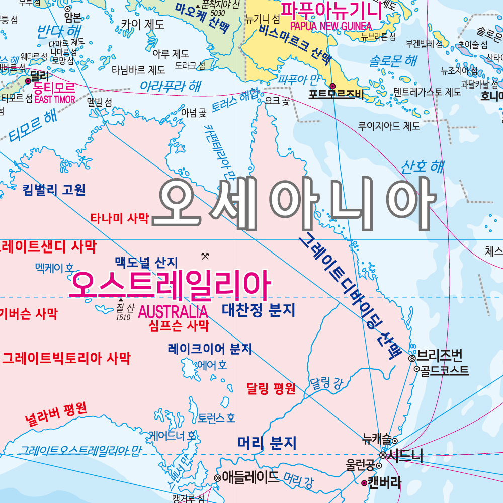 독특한 세계지도 100 x 68cm 튼튼한 하드코팅 고화질 대형 지도 보기