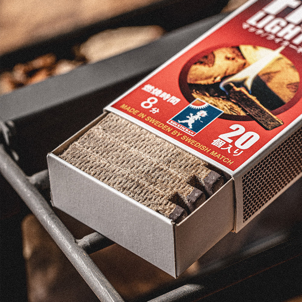 파이어라이터스 착화제 20개입 캠핑 차박 성냥 점화제 장작 숯 불쏘시개