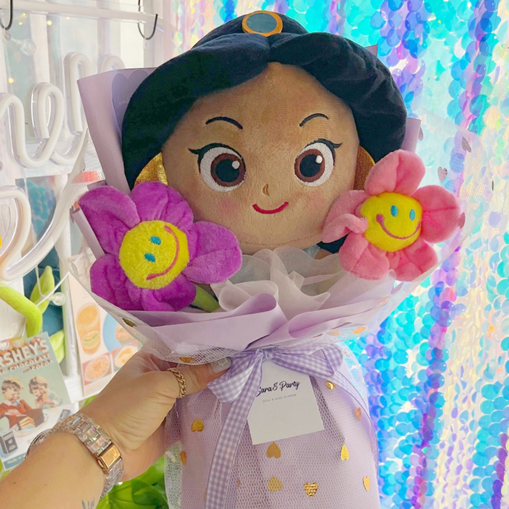 디즈니공주 자스민공주 인형꽃다발 졸업식 입학식 학예회 - 상세 이미지 4