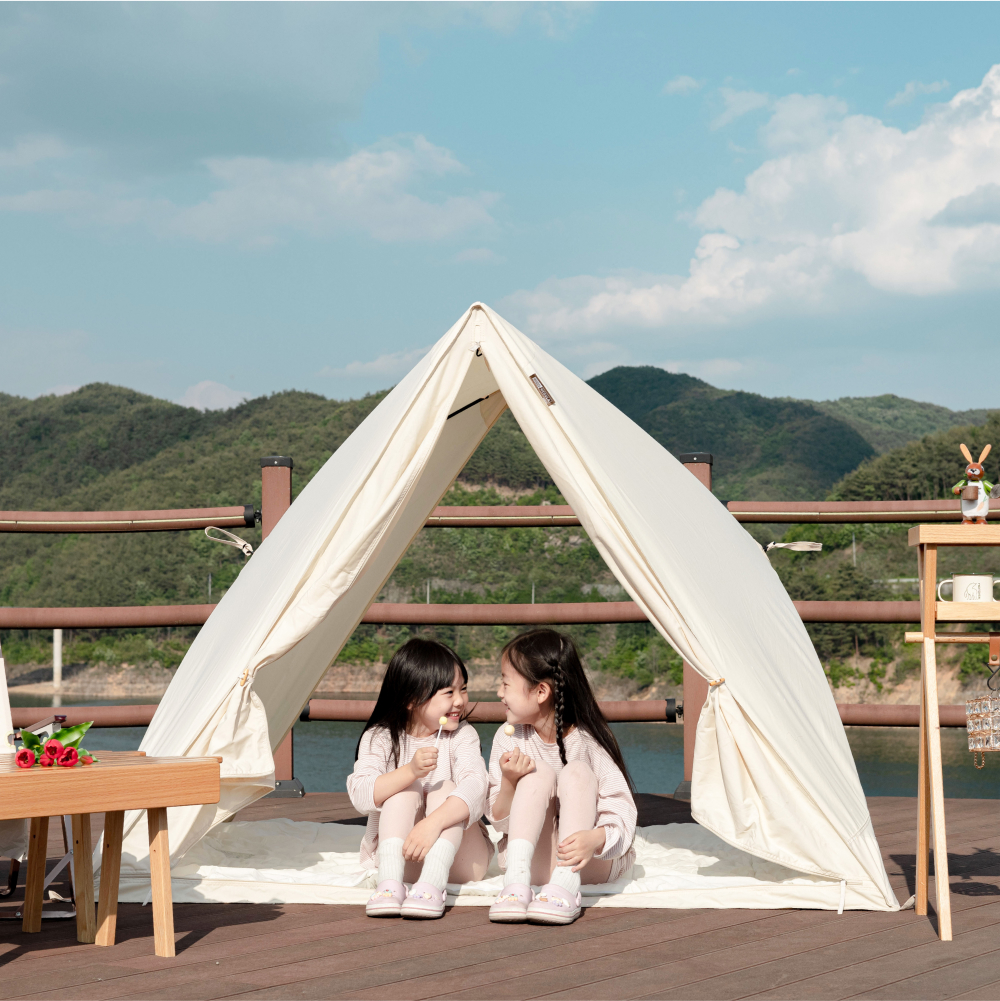 800도씨 그늘막 텐트 원터치 피크닉 선쉐이드 자외선 차단 간편 감성 캠핑