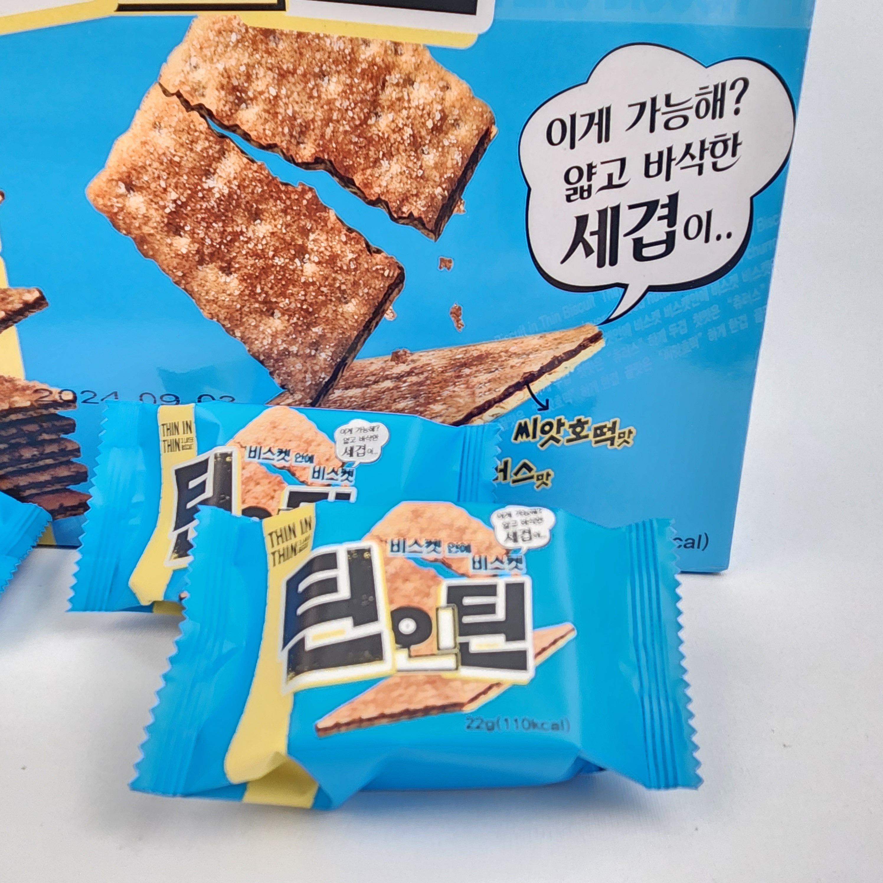 LIKESKY 틴인틴 비스켓 1332g 60봉 코스트코 과자 틴틴 - 상세 이미지 3