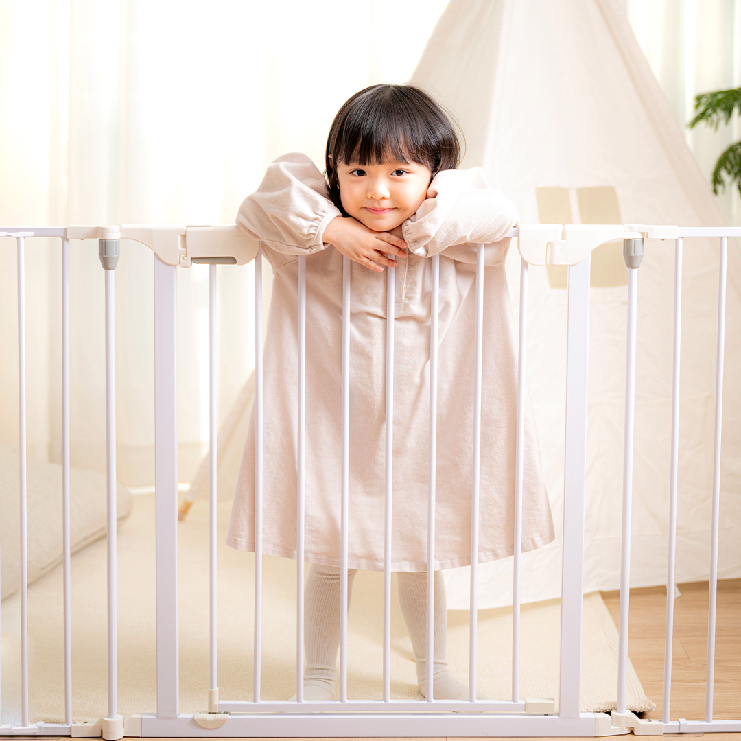 아가드 플렉스 접이식 ㄱ자 안전문 2.0 아기 강아지 유아 주방 현관 본품 단품 100cm, 화이트