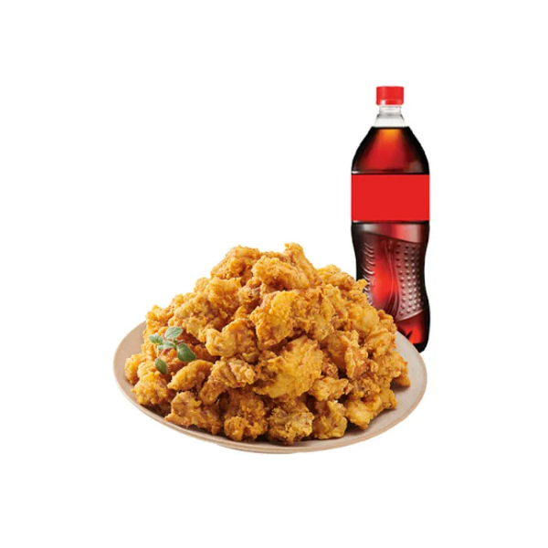 [바로콘] 노랑통닭 (레귤러) 후라이드치킨+음료 1.25L 기프티콘 : 바로콘