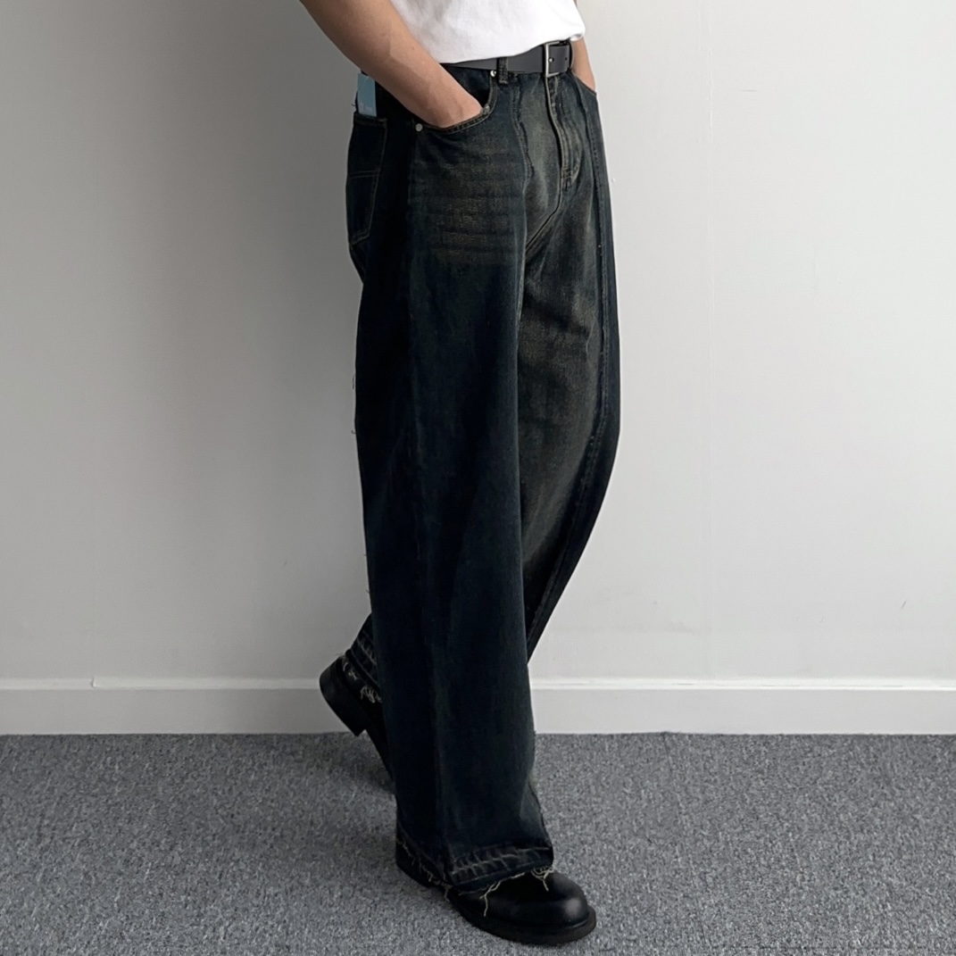 1+1 남자흑청바지 남자통청바지 - 상세 이미지 5