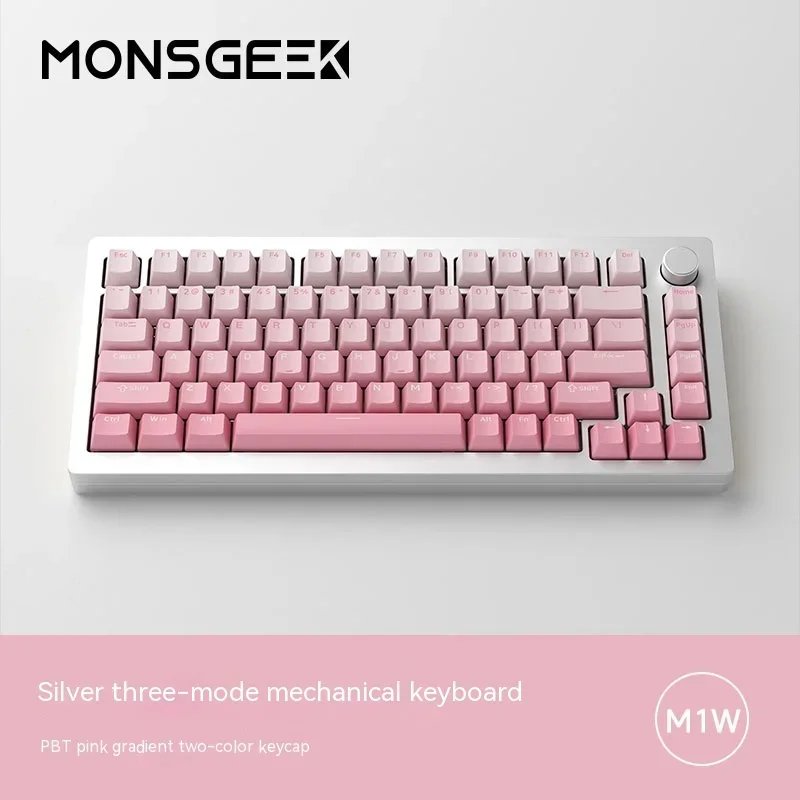 몬스긱 M1W 커스텀 기계식 키보드 핫스왑 풀 알루미늄 MONSGEEK m1w 퍼플 이미지 7