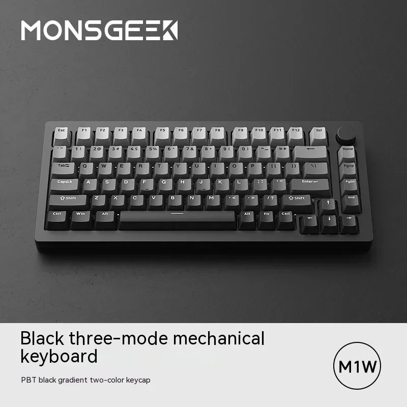 몬스긱 M1W 커스텀 기계식 키보드 핫스왑 풀 알루미늄 MONSGEEK m1w 퍼플 이미지 6