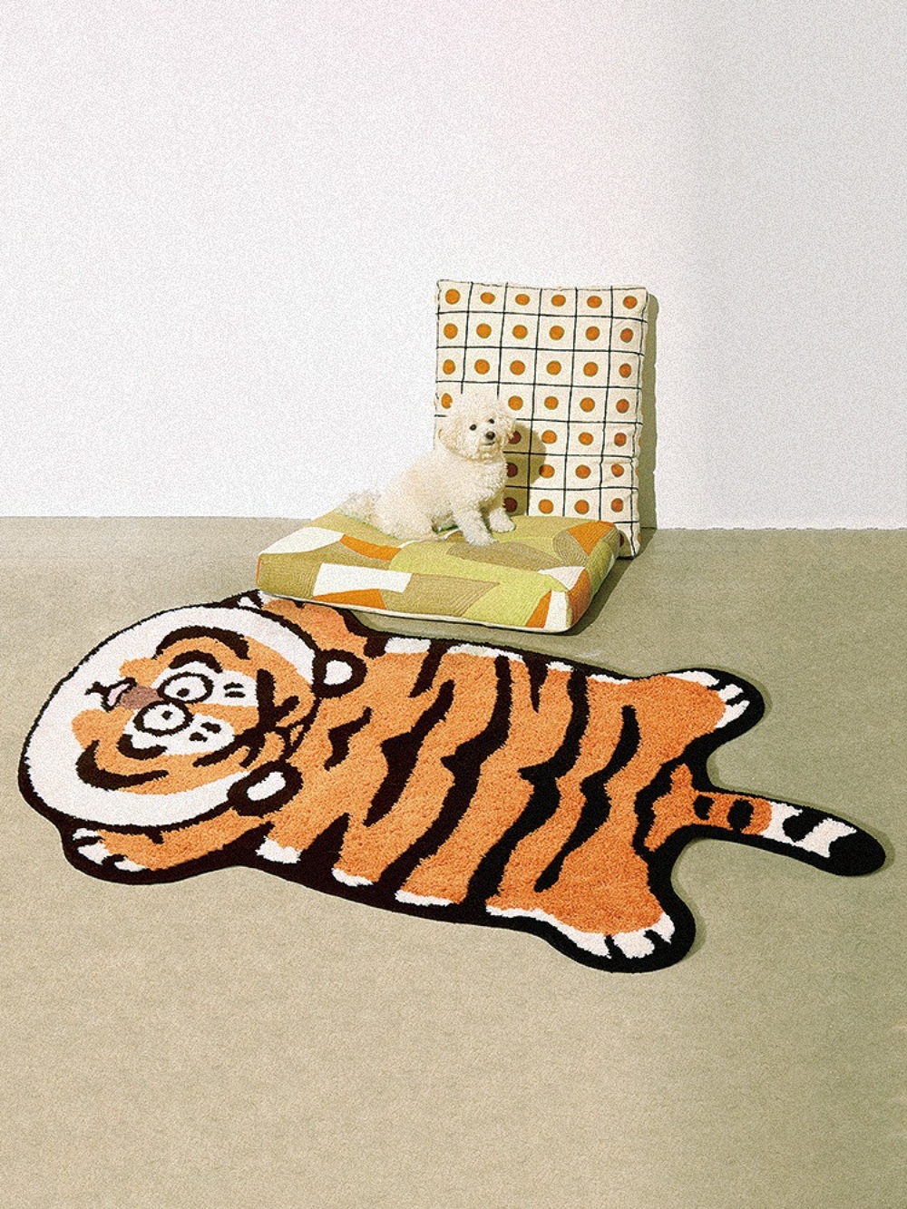 호랑이 러그 디자인 침실 깔개 타이거 거실 매트 카페트 카펫 인테리어 - 상세 이미지 3