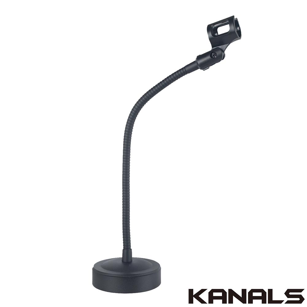 카날스 DT-102 탁상용 마이크 스탠드 거치대 받침대 자바라 마이크대