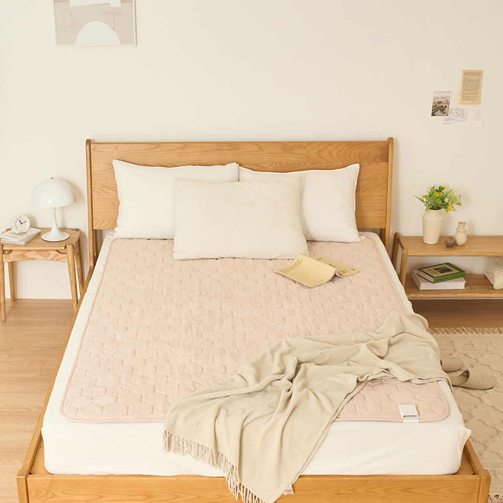 잠온 EMF 탄소매트 전기요 카본 전기매트 그래핀 캠핑 워셔블 원적외선 에코베이지 싱글