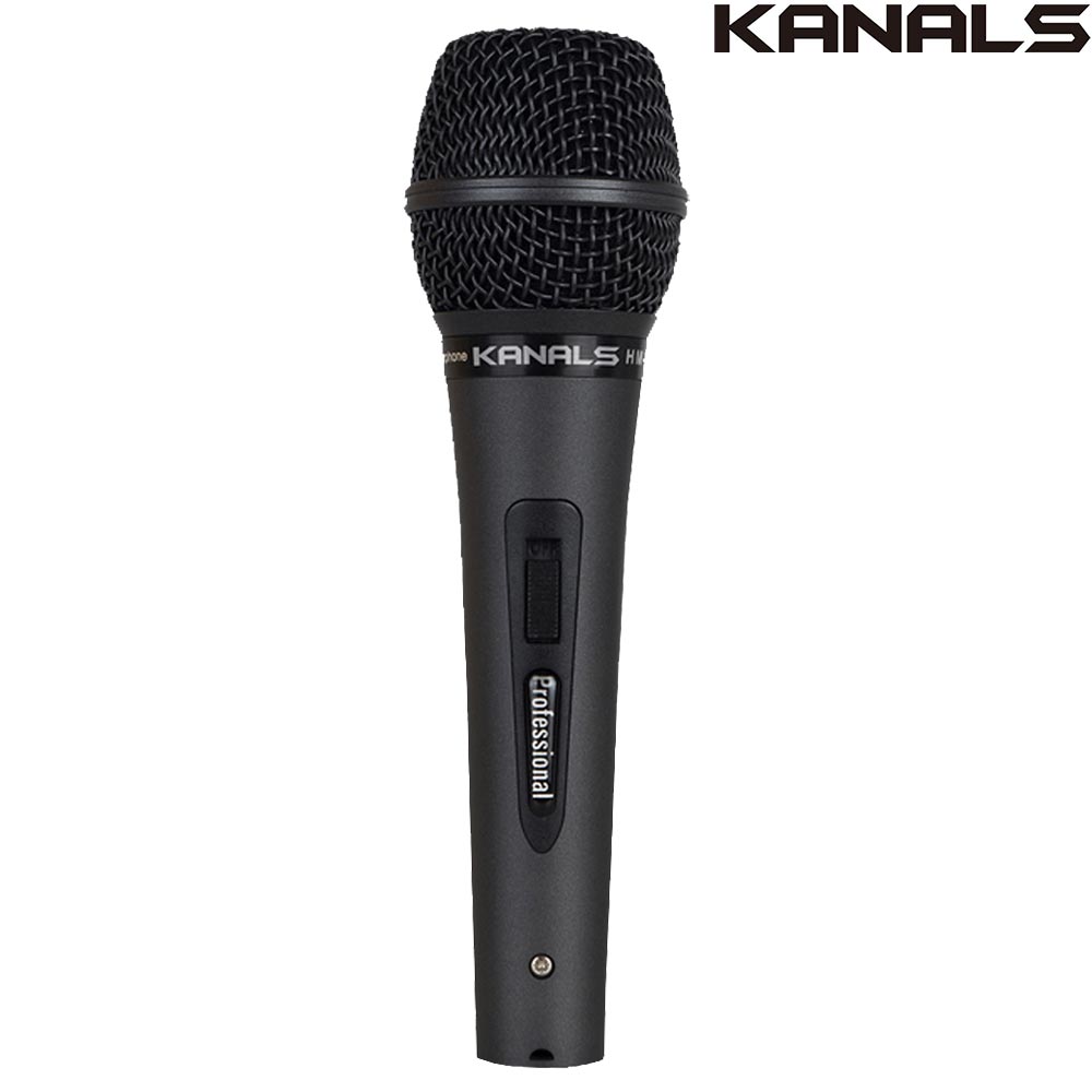 카날스 BKD-101 다이나믹 유선 마이크 강의용 보컬 노래 교회 찬양용