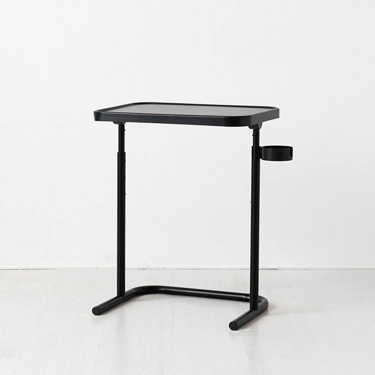 오리니 높이조절 사이드테이블 블랙 0991.2742