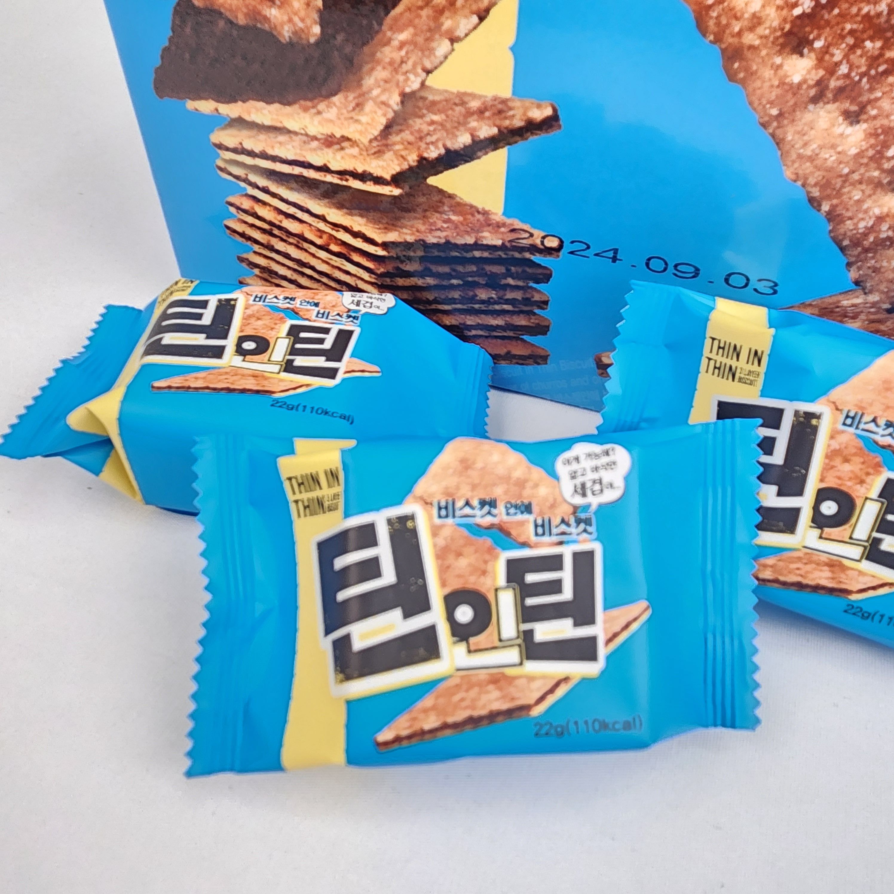 LIKESKY 틴인틴 비스켓 1332g 60봉 코스트코 과자 틴틴 - 상세 이미지 4