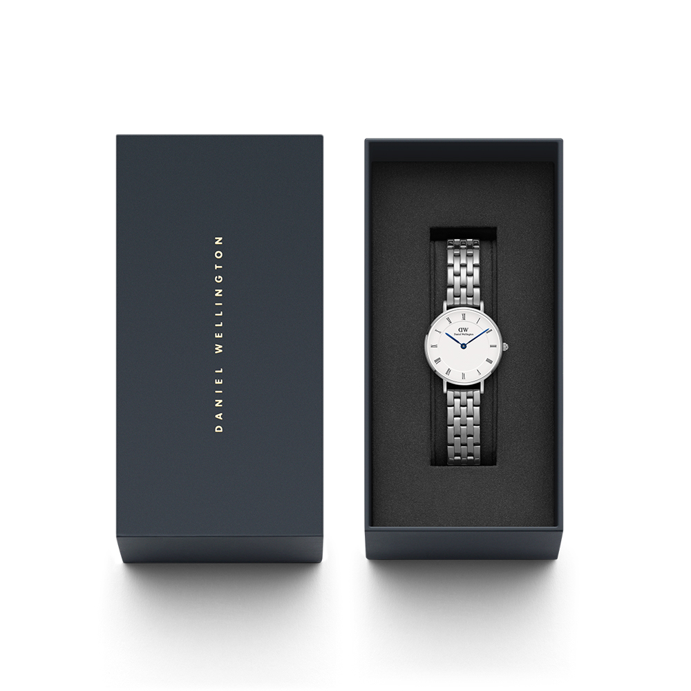 다니엘 웰링턴 PETITE ROMAN NUMERALS 5-LINK 로만인덱스 여자메탈시계 이미지 6