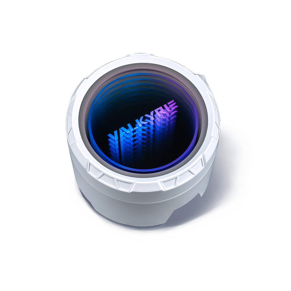 발키리 VALKYRIE V360 ARGB LCD CPU 수냉쿨러 드라큘라 화이트 - 상세 이미지 3