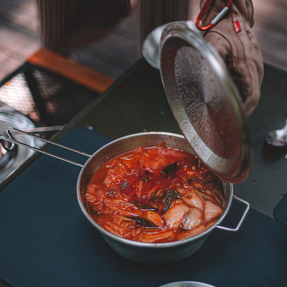 키녹스 캠핑 빅 시에라 컵 1800ml 스텐 냄비