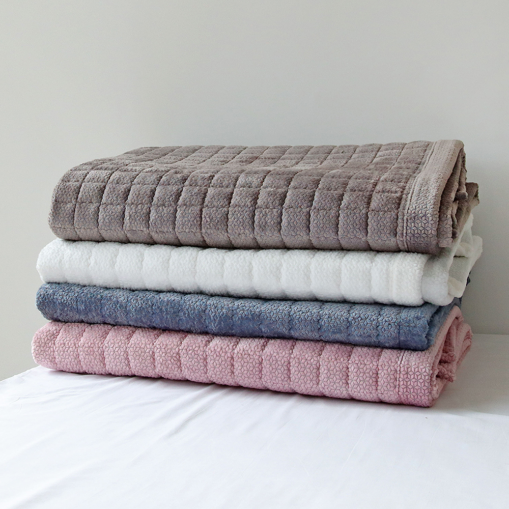 줄리 극세사 패드 마이크로 착번아웃 겨울 침대패드 SS