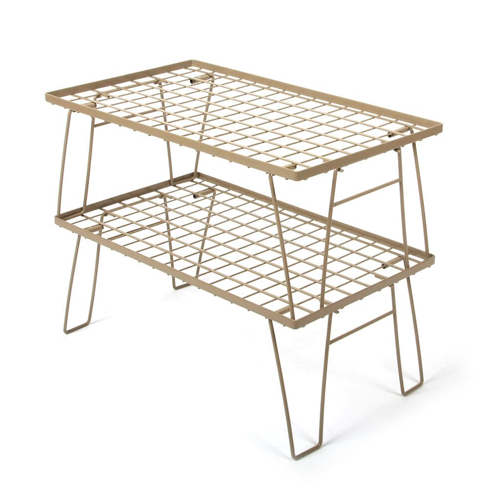 빈슨메시프 스틸 쿨러 캠핑테이블 2P세트 아이스박스 카고박스 받침대 선반 샌드