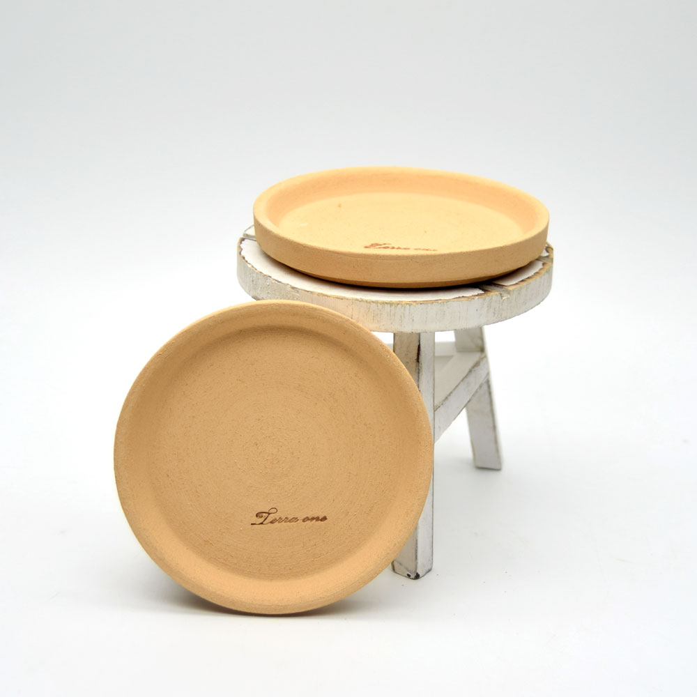 테라원 내열토 수제 토분 받침 R14 (내경11.5cm) - 상세 이미지 2