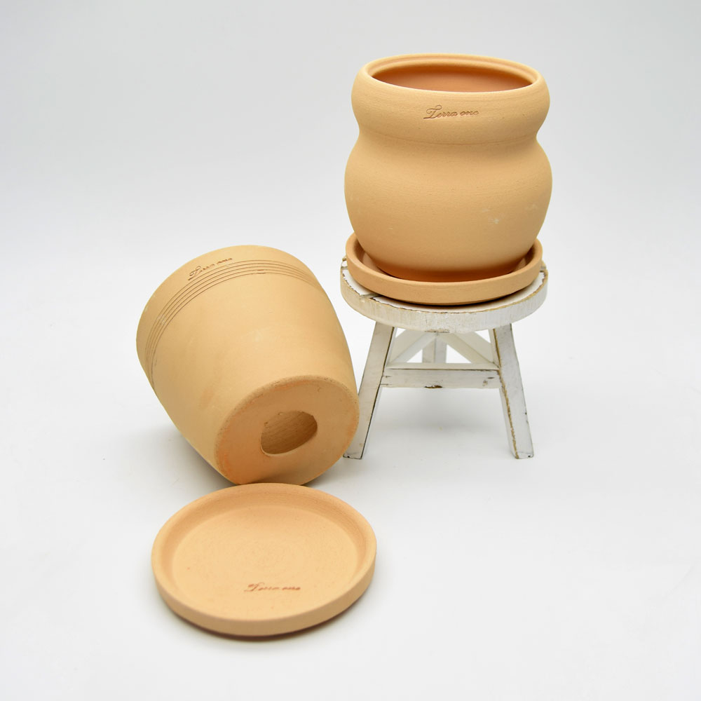 테라원 내열토 수제 토분 받침 R14 (내경11.5cm) - 상세 이미지 4