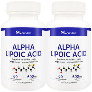 [미국배송] 마이라이프 내추럴스 알파 리포산 600mg 60캡슐, 2개 맛있게 먹은 솔직 후기 - 상품 이미지 1