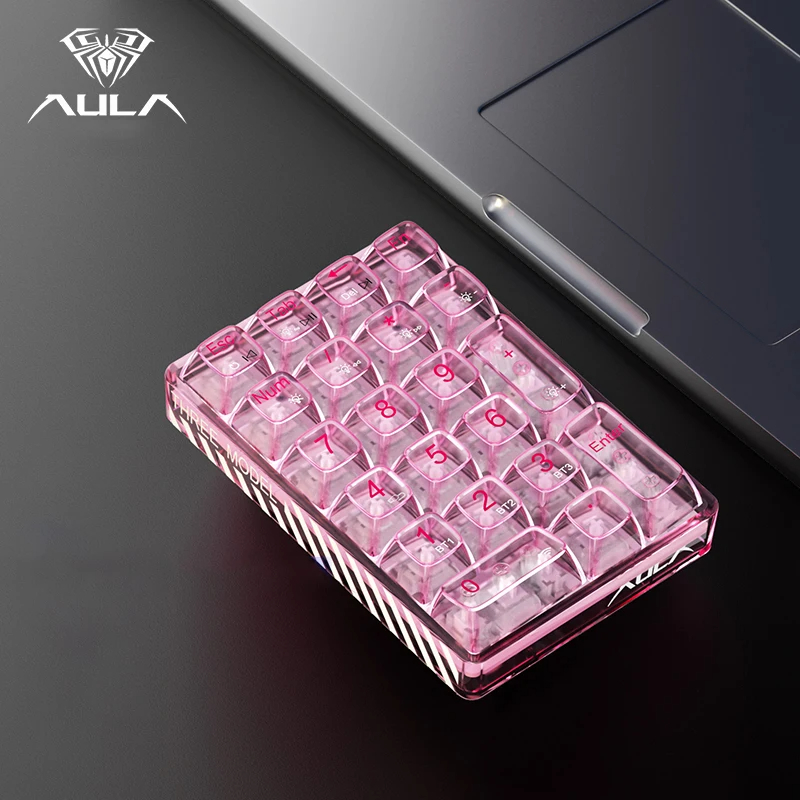 AULA F21 무선 숫자 키패드 21 키 블루투스 기계식 번호 패드 - 상세 이미지 3
