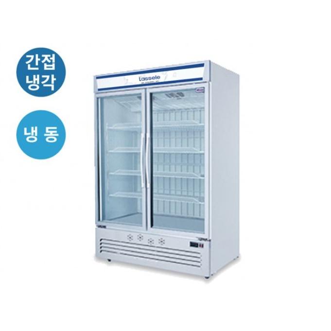 대용량 양문형 냉동쇼케이스 1300L 마트 냉동식품 밀키트 냉동고 - 상세 이미지 4
