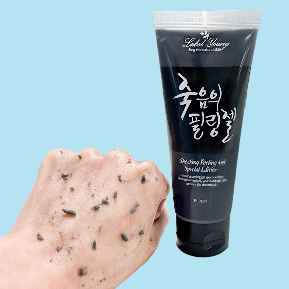 라벨영 쇼킹필링젤 120ml 스페셜 에디션 저자극 얼굴각질 노폐물 블랙헤드제거 스크럽 - 상세 이미지 2