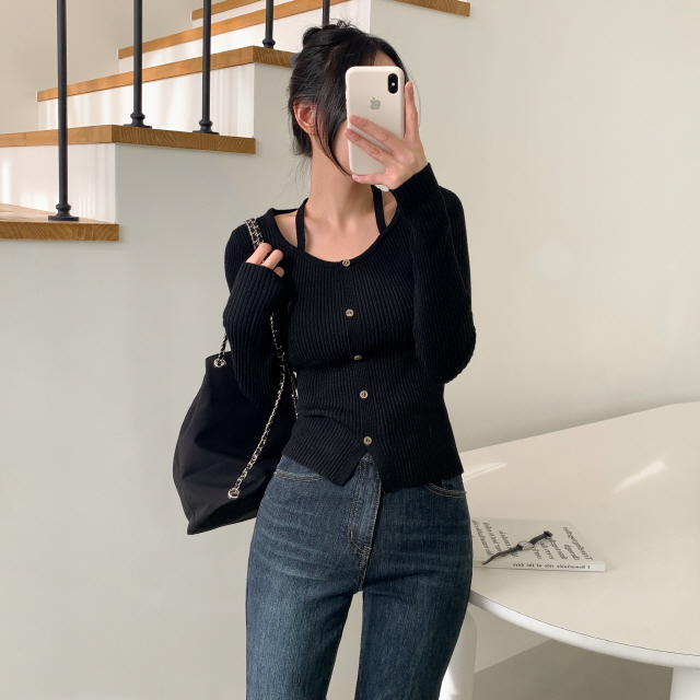[S~2XL/숏,기본,롱] 시에나 투버튼 슬림 청바지 봄 워싱 부츠컷 데님 팬츠 상세 이미지 26