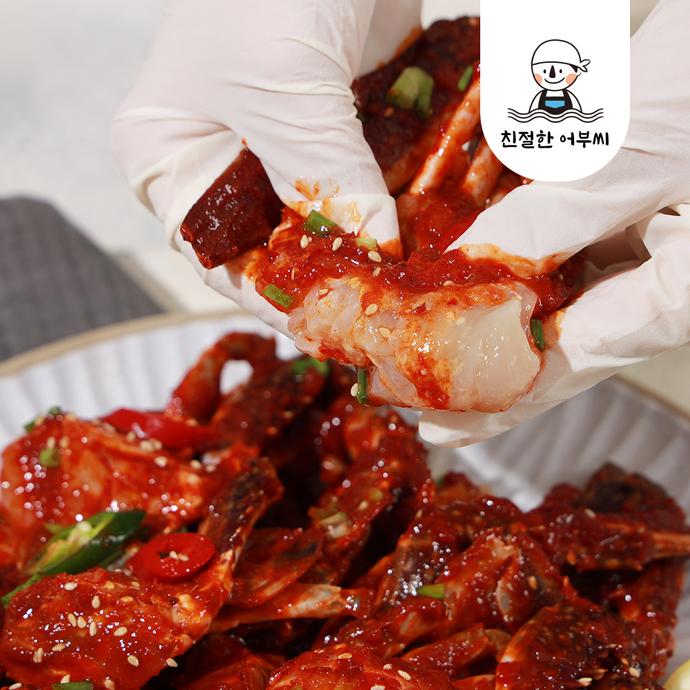 간장 양념게장 국내산 1kg 순살 꽃게장 친절한어부씨 - 상세 이미지 5