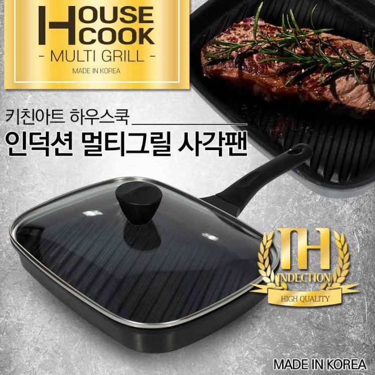 인덕션용 후라이팬 인덕션 전용 프라이팬 고기 스테이크 생선구이 후라이팬 이미지 7