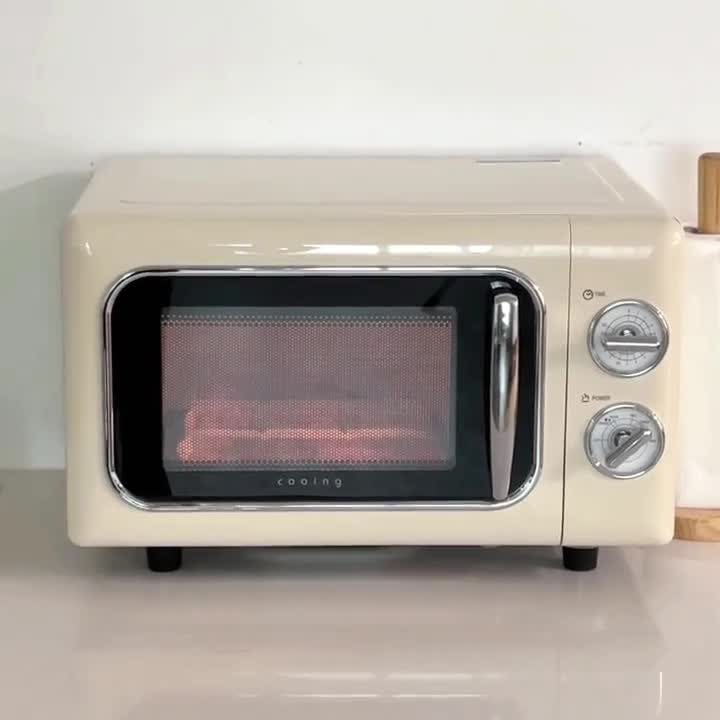 쿠잉 전자레인지 민트 색상