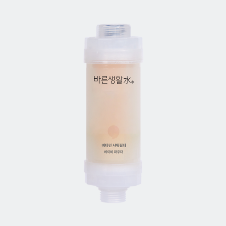 바른생활수 프리미엄 비타민 샤워필터 1개+1개 이미지 3