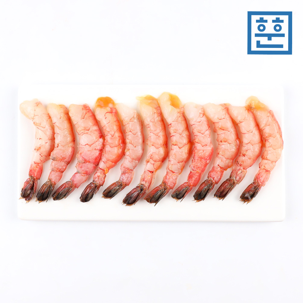 훈훈수산 남해 자연산 손질 달마새우 생새우회 초밥용