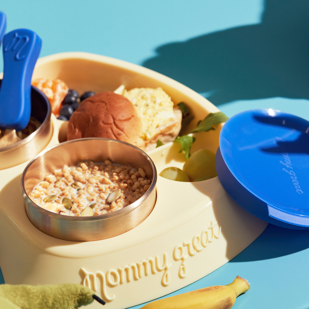 마미그래 방짜유기 올인원세트 이유식 유아식 3종세트