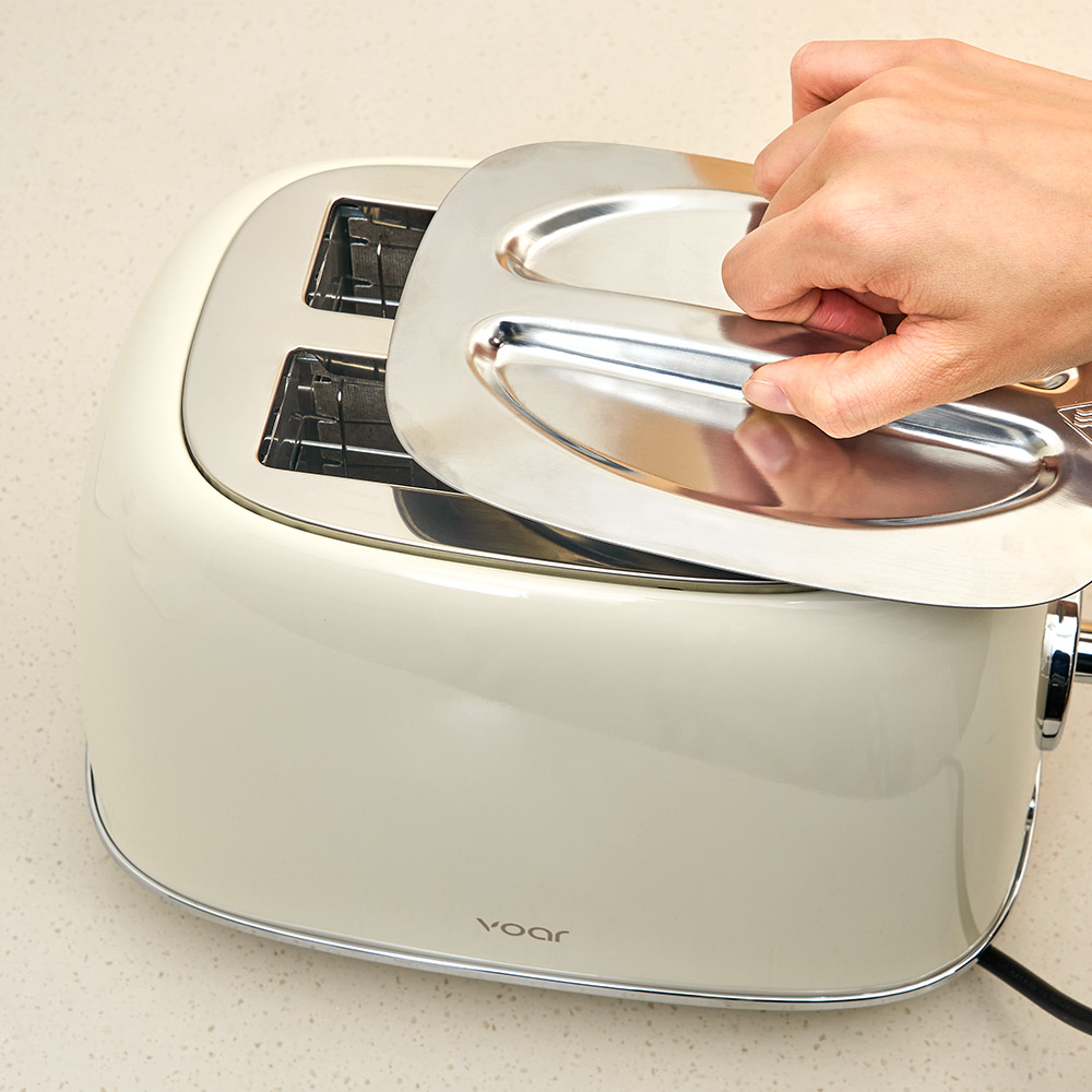 보아르 다이닝 스텐 토스트기 6단계굽기조절 트레이 기본구성 식빵 베이글 토스터기 기계