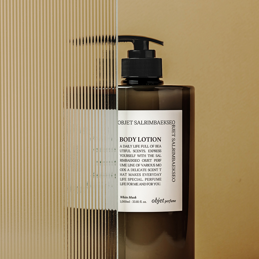 살림백서 오브제 퍼퓸 대용량 바디로션 1000ml 화이트머스크 향좋은 고보습 끈적임없는 이미지 4