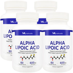 [미국배송] 마이라이프 내추럴스 알파 리포산 600mg 60캡슐, 4개 맛있게 먹은 솔직 후기 - 상품 이미지 1