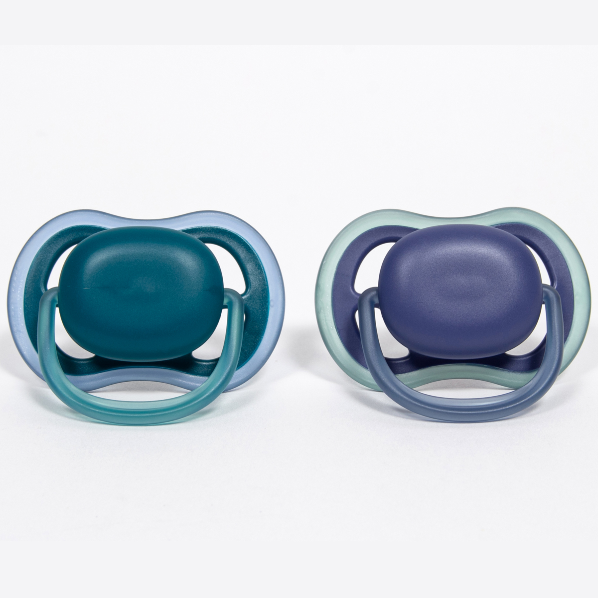 아벤트 쪽쪽이 울트라 에어 노리개 아쿠아네이비 6-18개월 2개입