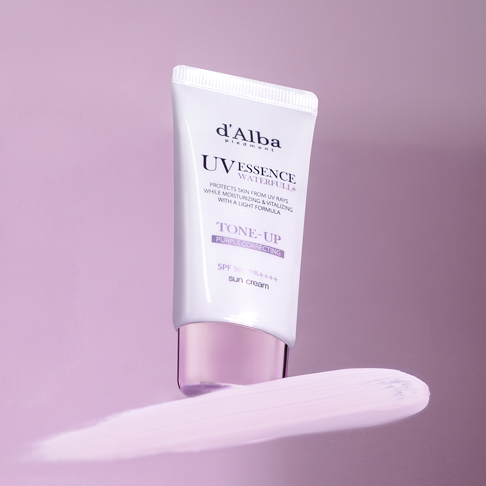 [쿨톤 아이돌 PICK!][2개] 달바 비건 워터풀 퍼플 톤업 선크림 50mlX2개 상세 이미지 3