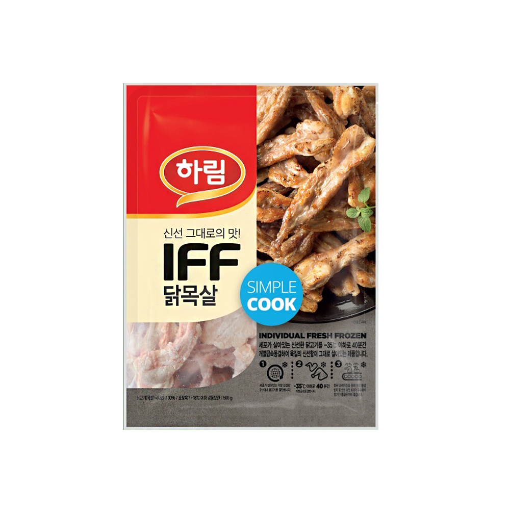 하림 자연실록 IFF 닭안심 닭가슴살 1kg : 닭고기몰