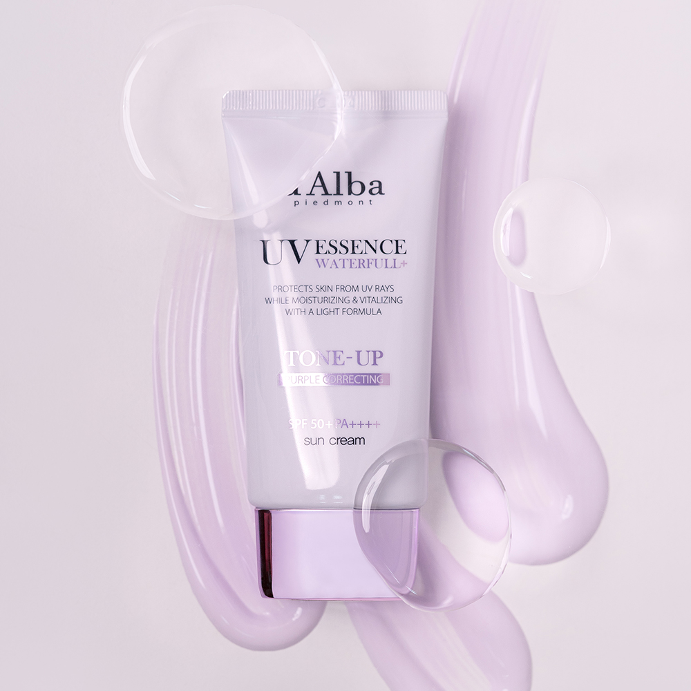 [쿨톤 아이돌 PICK!][2개] 달바 비건 워터풀 퍼플 톤업 선크림 50mlX2개 상세 이미지 4
