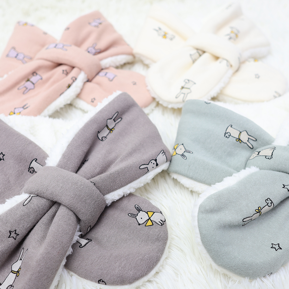 아기 유아 아동 키즈 여아 남아 목도리 넥워머 머플러 S리본 토끼 넥키