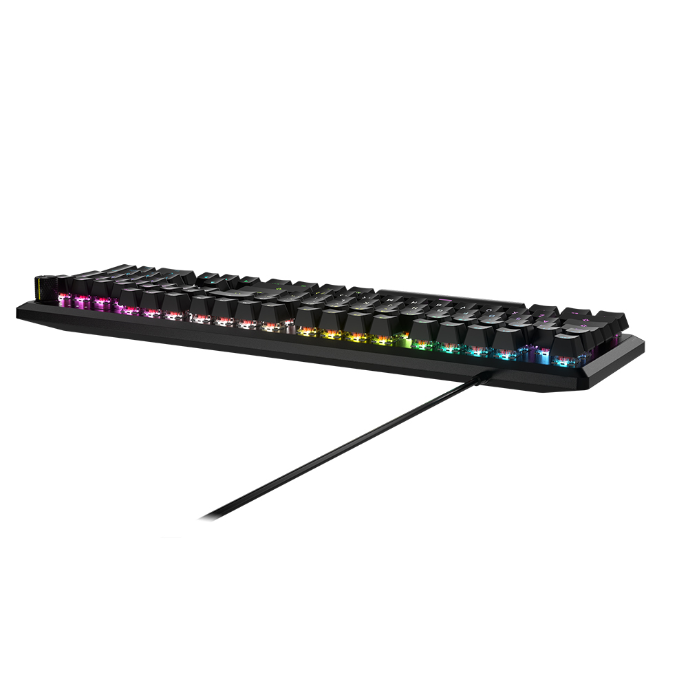 커세어 K70 RGB CORE BLACK 게이밍 기계식 키보드 골드키캡 에디션 - 상세 이미지 3