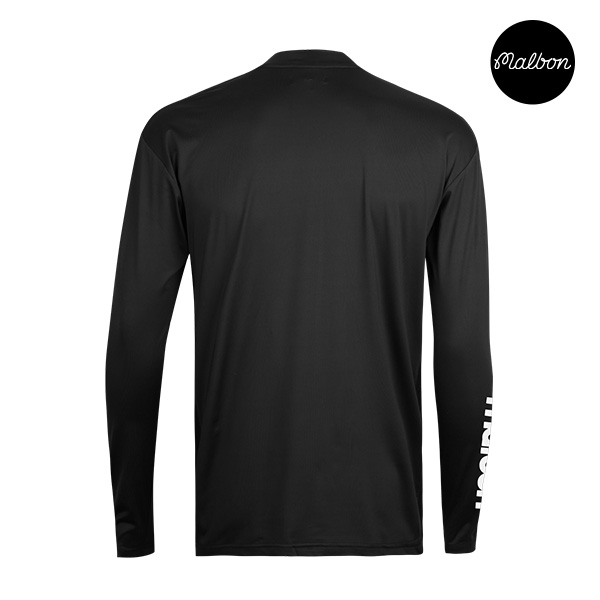 말본 골프웨어 썬스케이프 컴프레션 모크넥 긴팔 티셔츠 M-7989-BLK : 베이지그