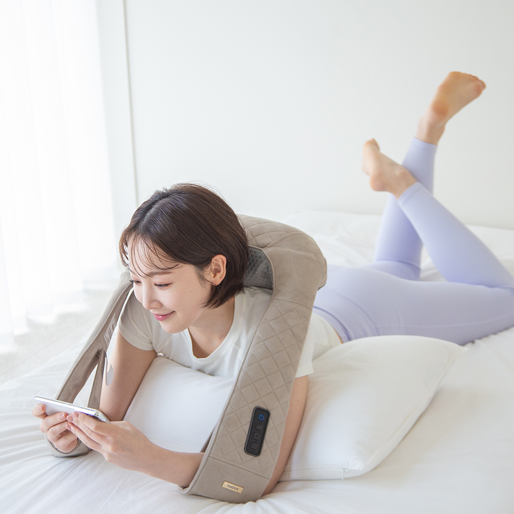 휴플러스 무선 목 어깨 안마기 마사지기 듀얼태핑 두드림 코드제로 Cordzero-3300 상세 이미지 7