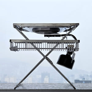 카마포스 엑스 레그 숏 실버 스텐 IGT 테이블 미니멀 사이드 바스켓 호... 운동러 솔직 후기 | 실사용 리뷰 - 상품 이미지 1