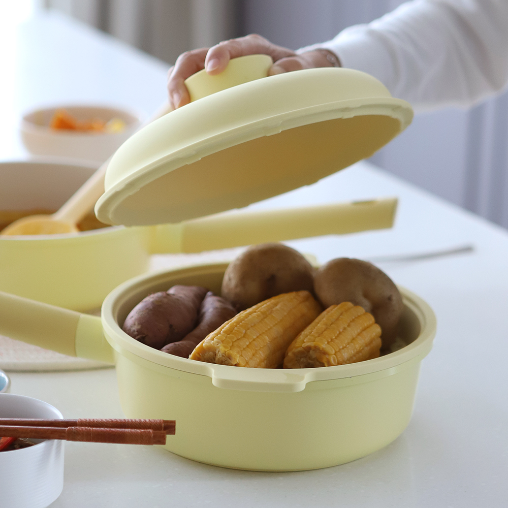 슈톨츠 화식 찜기 스티머 멀티팟 IH 인덕션 쿡웨어 22cm 펫톨츠 반려동물 화식찜기 - 상세 이미지 4