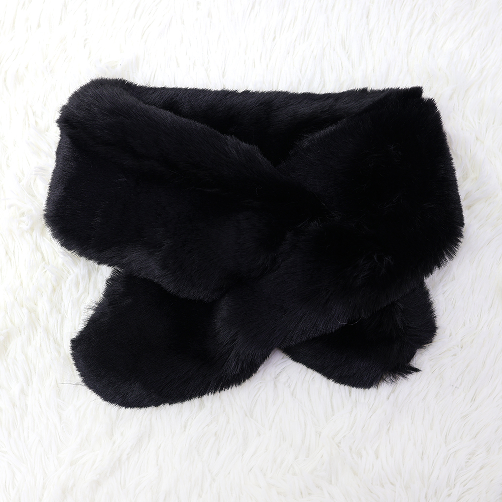 아기 목도리 키즈 넥키 여아 남아 머플러 블랙(검정)